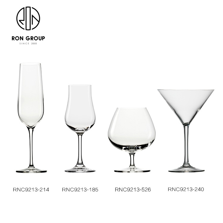 Coffee Shop 350ml Unbreakable Clear Luxury Goblet Red Wine Glass