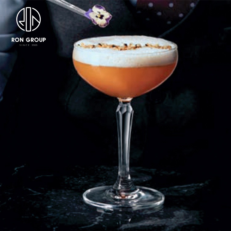 Novelty Bar Banquet Nightclub Glassware Drinkware Lead Free Barware Thin Stem Hand Blown Clear Champagne Flutes Coupe Glass Cup