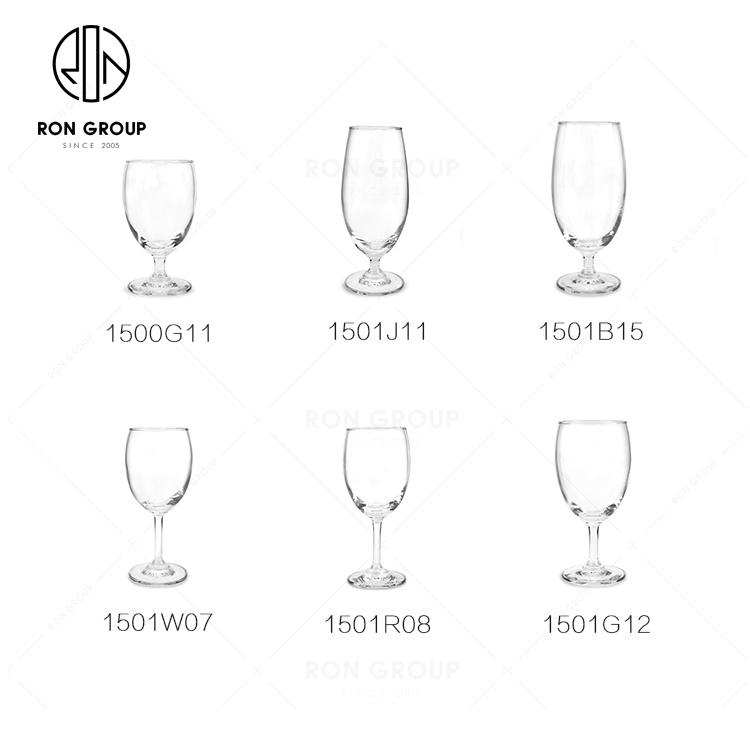 310ml Crystal Restaurant Wine and Champagne Glass — Durable Stemware for Hotels, Bars, and Fine Dining