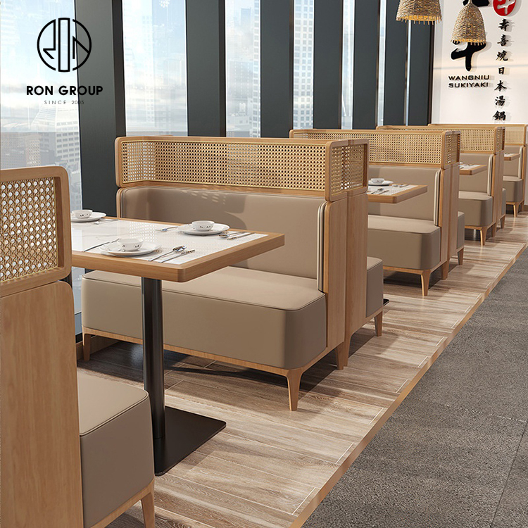 Custom sushi bar counter Japanese  interior design commercial fast food restaurant dinner seating bench