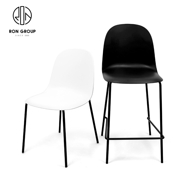 Stackable Outdoor Indoor Wedding outdoor Furniture White Black PP Plastic Chair for Event Party Hotel Event