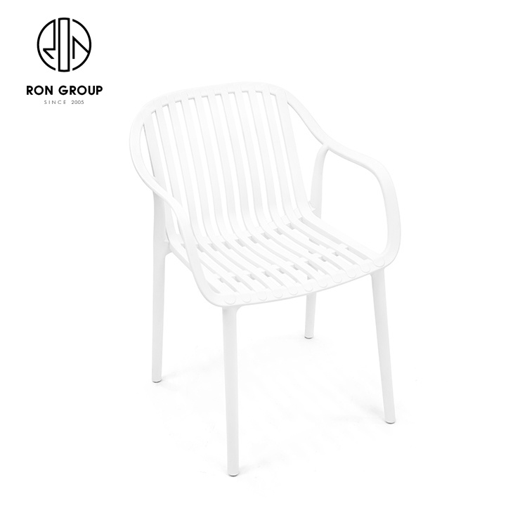 Stackable Outdoor Indoor Wedding outdoor Furniture White Black PP Plastic Chair for Event Party Hotel Event