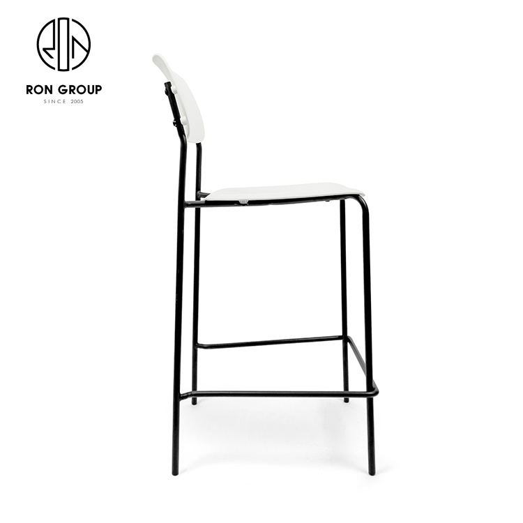 Stackable Outdoor Indoor Wedding outdoor Furniture White Black PP Plastic Chair for Event Party Hotel Event