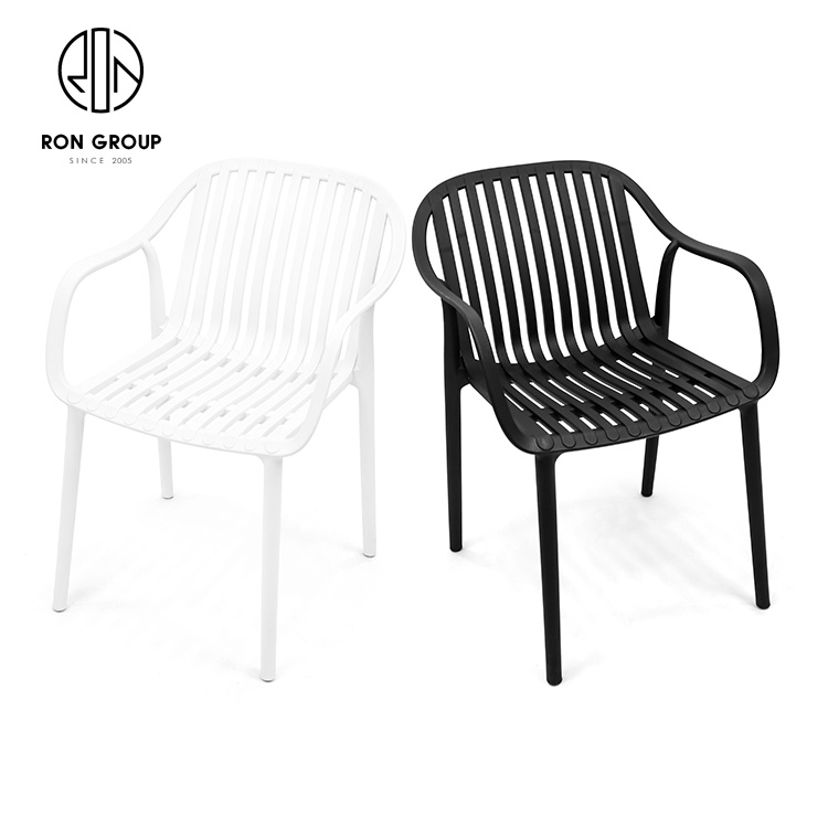 Hot Sale Restaurant Chair Simple Style Black White Party Furniture Dining Chair for Garden Restaurant