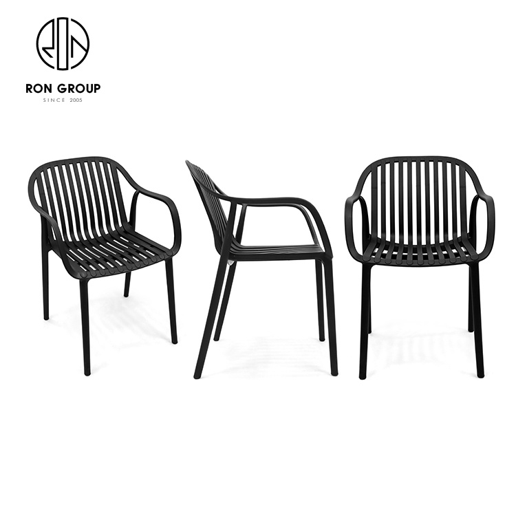 Hot Sale Restaurant Chair Simple Style Black White Party Furniture Dining Chair for Garden Restaurant