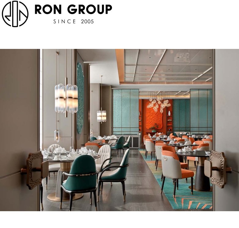 Custom made Hotel Restaurant solid wood Furniture Dining  tables and Chairs Modern Restaurant Furniture Sets