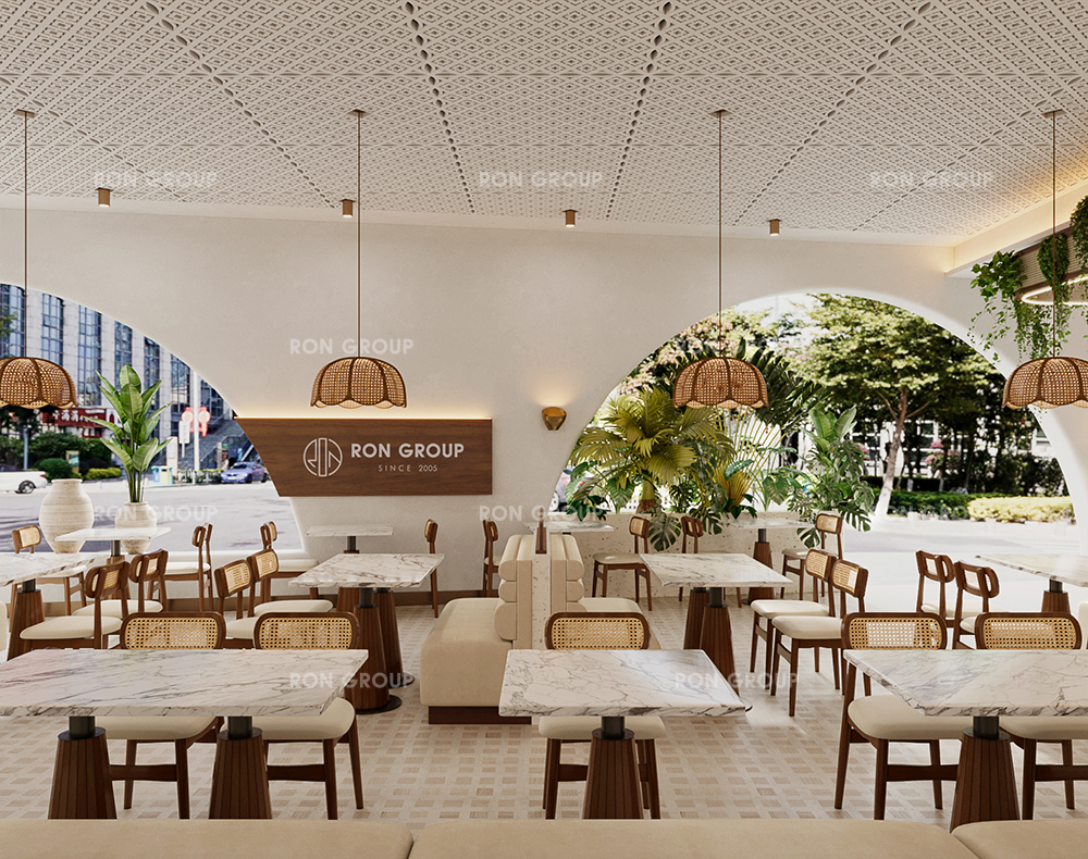A Restaurant Designed to Feel Like a Garden Retreat
