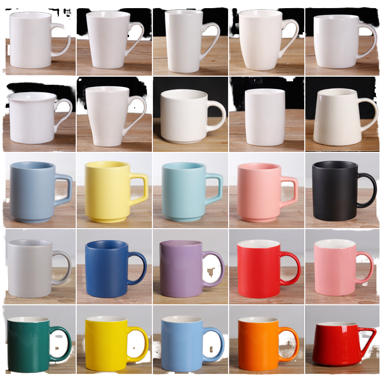 Redeco Custom Luxury Triangular Ceramic Coffee Cup & Minimalist Tray Set