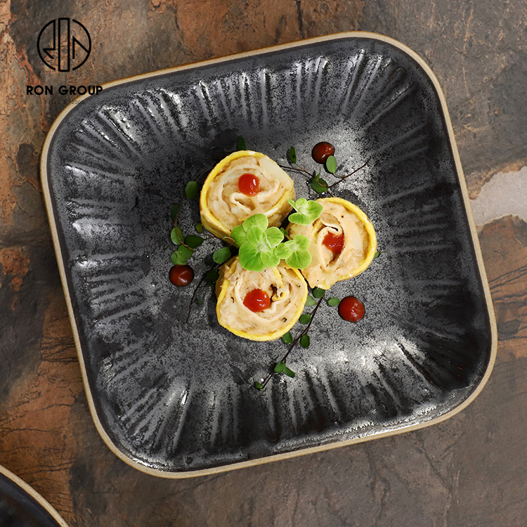 Commercial Square Melamine Sushi Dessert Plate