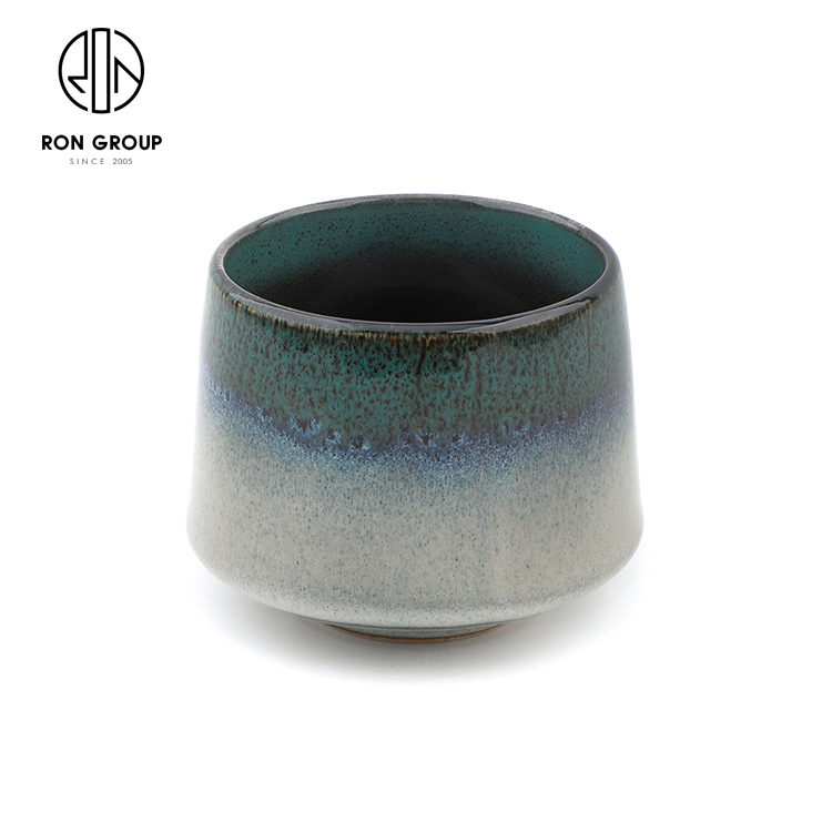 Portable 360° Rotating Ceramic Kung Fu Tea Set with Anti-Scald Side Handle - 1 Pot 4 Cups Travel Collection