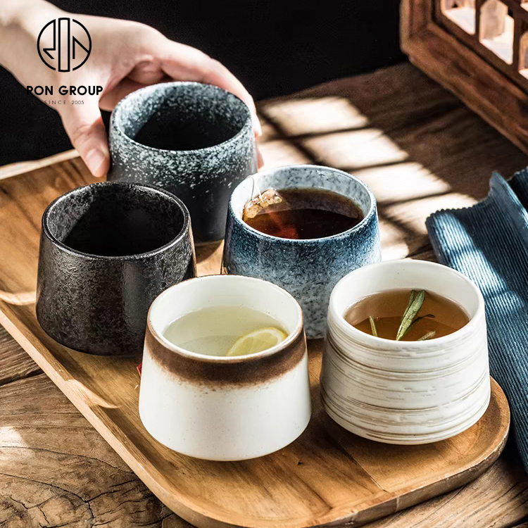 Premium 60ml Nordic Triangular Bone China Espresso Cup & Saucer Set