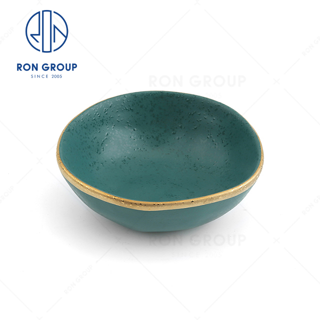 Excellent quality Hot sale restaurant hotel cafe wedding banquet modern style terracotta abnormal bowl