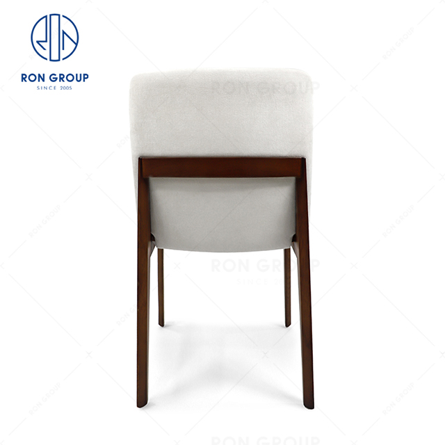 Factory direct sale superior quality home hotel restaurant banquet buffet modern delicate style white ash wood dining chair