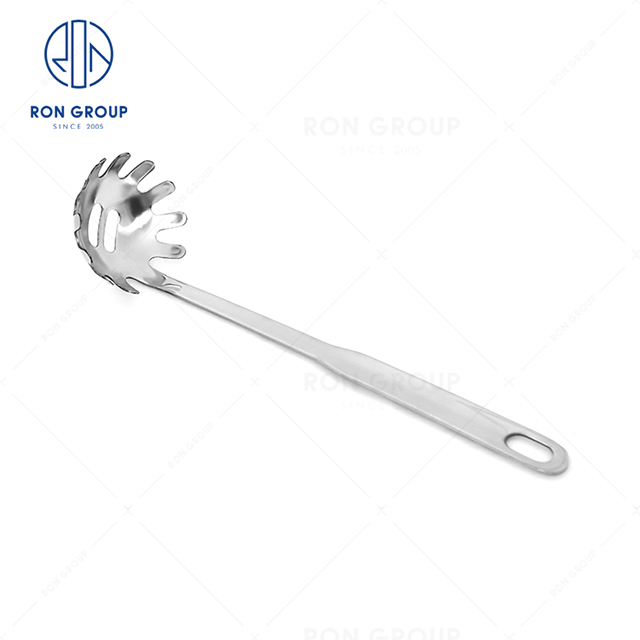 Simple style hot selling hotel restaurant banquet wedding buffet wholesale modern Stainless steel spaghetti spoon