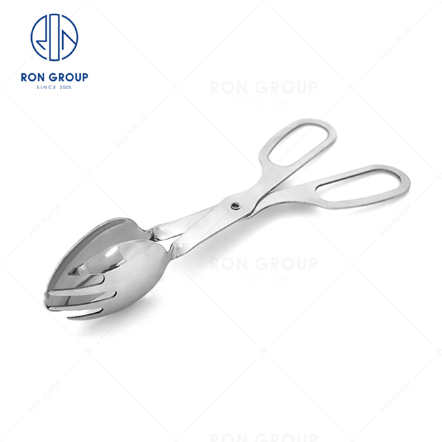 Exquisite superior quality hotel restaurant banquet buffet simple style practical and convenient Stainless steel salad fork nip