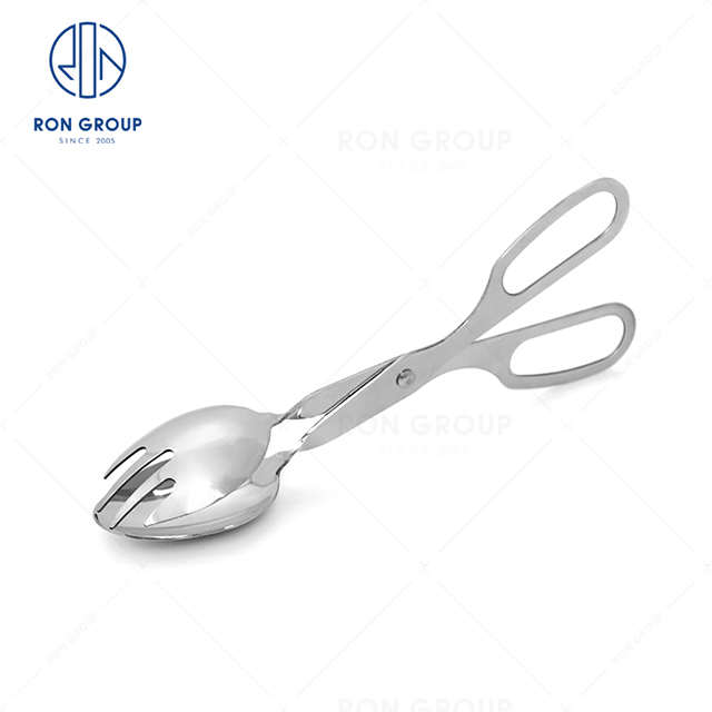 Exquisite superior quality hotel restaurant banquet buffet simple style practical and convenient Stainless steel salad fork nip