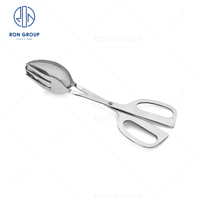 Exquisite superior quality hotel restaurant banquet buffet simple style practical and convenient Stainless steel salad fork nip