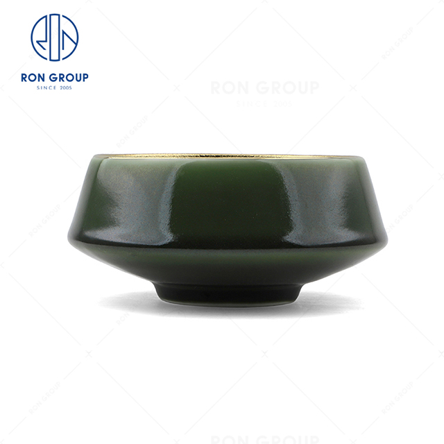 Wholesale superior quality exquisite hotel restaurant banquet modern style luxurious ceramic Bowl
